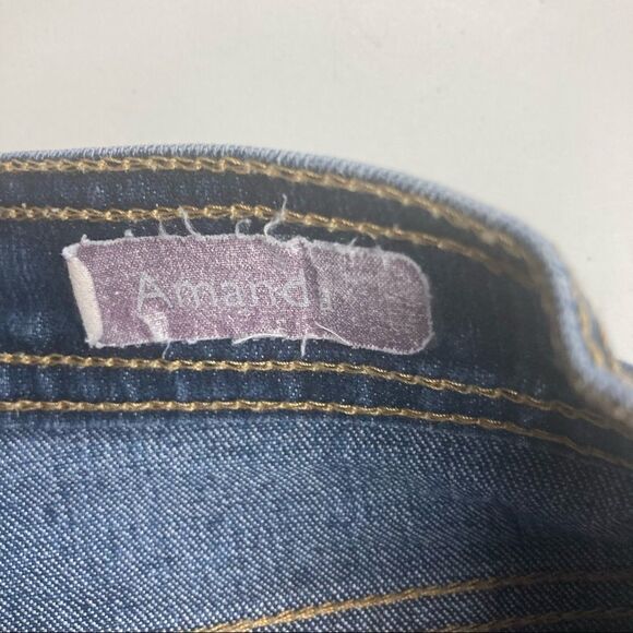 GLORIA VANDERBILT Amanda Jeans Size 14 Blue High Rise - Picture 7 of 14